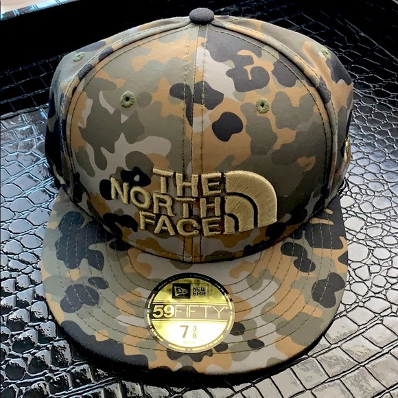 North Face Camo New Era Cap | Poshmark
